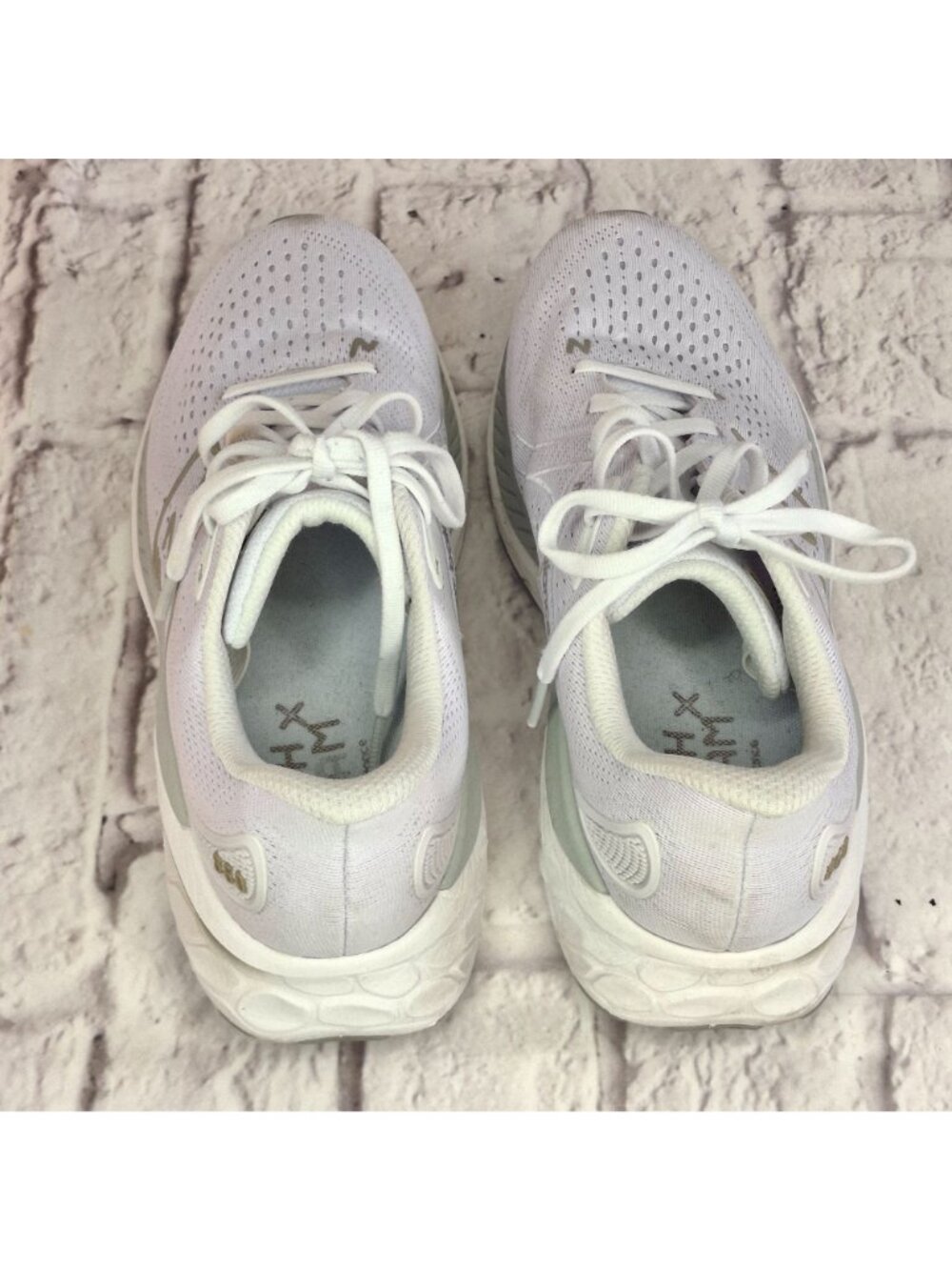 New Balance Fresh Foam X 860 Running Shoes Womens Size 8.5 White Lightweight - Picture 9 of 10